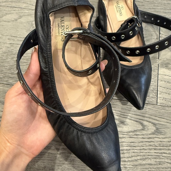 Valentino Ballerina black shoes size 36 - Picture 4 of 5
